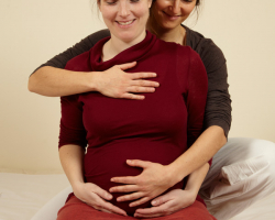 Shiatsu during pregnancy creates confidence